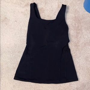 Black lululemon tank top